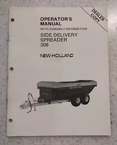 NUEVO MANUAL DE OPERADOR/PROPIETARIO HOLLAND - ESPARCIDOR DE ENTREGA LATERAL - 308 - Imagen 1 de 2