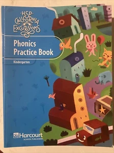 HSP California Excursions Phonics Practice Book Kindergarten - Picture 1 of 11