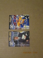 IHL Flint Generals Robbie Nichols & Brian Sakic 1990's Team Logo Hockey Cards