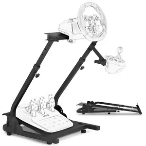 Adjustable Racing Simulator Steering Wheel Stand For Logitech G25 G27 G920 G923 - Picture 1 of 11