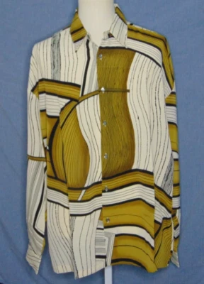 Monzini Collection Dress Shirt Men 2X White Design Button Up Long Sleeve New - Image 1 of 4