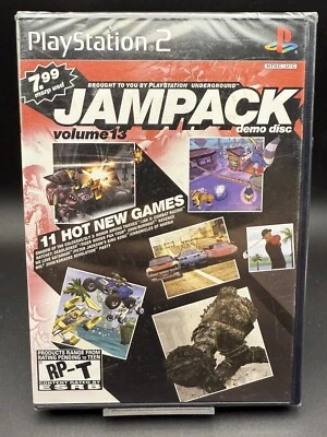 RARE HTF Jampack Demo Disk Volume 13 (Sony PlayStation 2, 2006) PS2 SEALED RED - Image 1 of 3