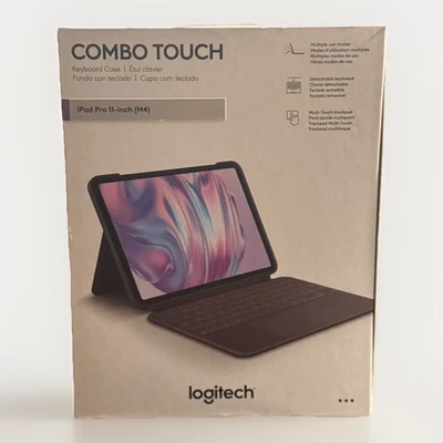 LOGITECH COMBO TOUCH KEYBOARD CASE, iPad  PRO 11-inch (M4), 920-013304  - Image 1 of 2