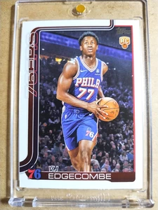 2025-26 VJ Edgecombe Topps Rookie #203 RC como nuevo 🔥🔥🔥 cantidad - Imagen 1 de 19