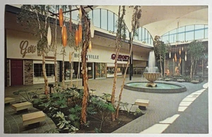 ca. 1950er Edgewater Plaza Shopping City Mall Biloxi Mississippi Postkarte - Bild 1 von 2