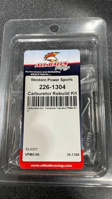 Kit de reconstrucción de carburador Yamaha PW50 1981-17 todas las bolas, 226-1304 Foto 1 de 4
