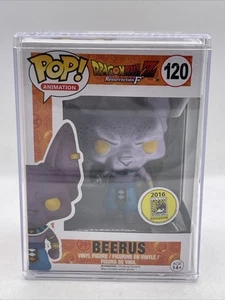 Funko Pop! Vinilo: Dragon Ball Z - Beerus Metallic Funimation en estuche rígido RARO - Imagen 1 de 9