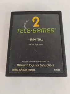 2 Tele-Games Basketball Atari 2600 - Picture 1 of 4
