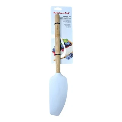 NEW KitchenAid Bamboo Spatula in White - Image 1 of 3