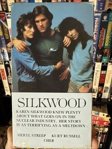 Silkwood 1983 VHS Rare NON RENTAL - Picture 1 of 6