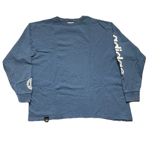 Vintage Adidas Long Sleeve T Shirt Sleeve Prints  - Picture 1 of 5