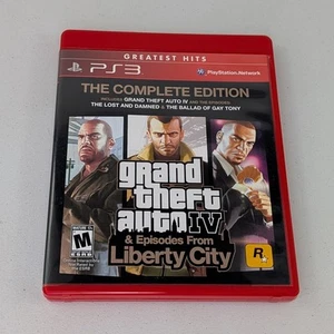 Grand Theft Auto IV & Episodes from Liberty City Complete Edition PS3 w/ Map CIB - Picture 1 of 10