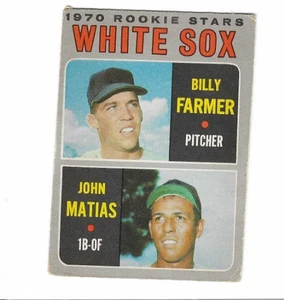 1970 OPC White Sox Rookies #444 - O-Pee-Chee - Poor/Low Grade - Just $1 Shipping - Picture 1 of 2