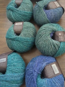 Rowan gefilzte Tweed Farbe Menge 7 Amethyst Sport Ombre 191 Yds EA Alpaka Mischung - Bild 1 von 6