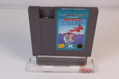Karate Champ (Nintendo Entertainment System, 1986) 5-screw, game only, tested - Image 1 of 4