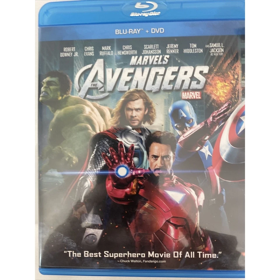 The Avengers (Blu-ray/DVD, 2012, 2-Disc Set) Foto 1 de 4
