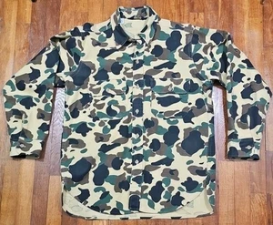 Vintage Woolrich Duck Button Down Langarm Hemd Large Made in USA EUC - Bild 1 von 10