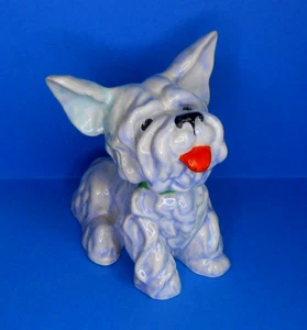 Crown Devon Porcelain Figurine ~ Art Deco ~ Scotti Terrier Dog ~ Great Condition - Picture 1 of 5