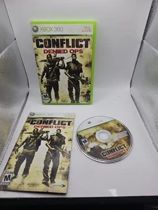 Conflict Denied Ops - Microsoft Xbox 360 Cib Tested Working - Picture 1 of 3