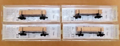 MICRO TRAINS 538 00 080 40' MODERN LOG CARS (3-PACK) Z SCALE - Image 1 of 3