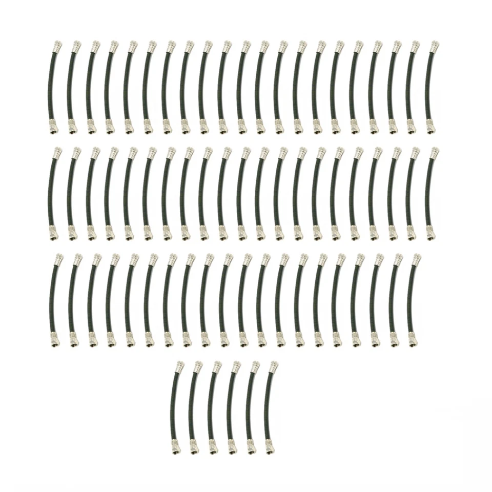 Belden 8263 RG59 Male 6-in Coaxial Cable for HD TV CATV Antenna Plug, 68 Pcs - Image 1 of 4