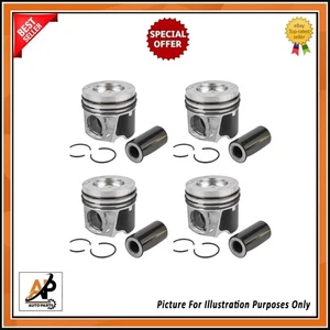 FITS VAUXHALL-RENAULT 1.6 CDTI 1.6 DIESEL R9M PISTON STD 4 PIECES SET - Picture 1 of 3