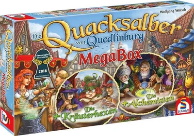 Die Quacksalber von Quedlinburg - Megabox  mit beiden Erweiterungen NEU (lesen) - Bild 1 von 4