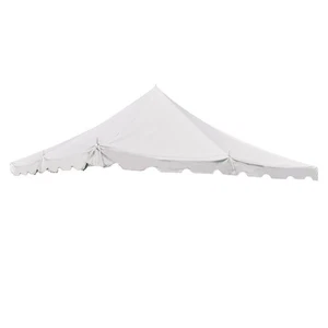 Repuesto Poste Tienda Toldo Top 20x20 Blanco Cubierta Evento Boda Fiesta Gazebo - Imagen 1 de 3