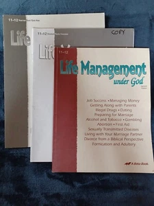 ABeka 11th grade Bible (Life Management Under God) set 2nd edition - Imagen 1 de 4