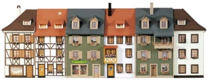 Faller 130430 6 Reliefhäuser Fachwerkhaus Altstadthaus 406mm breit NEU OVP 1:87 - Picture 1 of 3