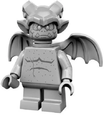 ЗАПЕЧАТАННЫЕ коллекционные минифигурки LEGO Gargoyle серия 14 CMF Halloween 71010 - Изображение 1 из 3