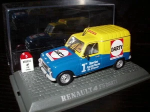 4L4 1/43 UNIVERSAL HOBBIES M6 RENAULT 4 : 4 F6 Darty 1986