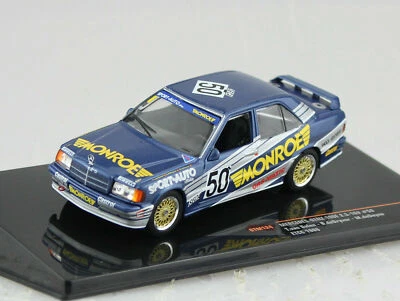 MERCEDES BENZ 190E 2.3 16V #50 VAN DALEN ETCC 1986 IXO GTM124 1/43 MONROE METAL - Immagine 1 di 3