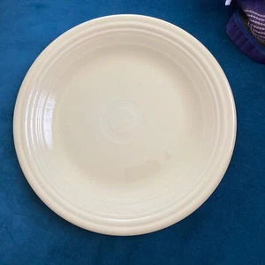 FIESTA contemporary dinner plate Pale Light Yellow 10.5” New Without Box - Picture 1 of 2