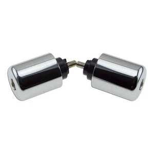 Weight Slider Reducing Chrome For Honda CBR Anti Vibration Handle Bar End Stop - Picture 1 of 2