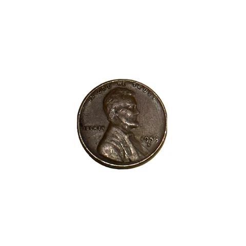 Rare 1953 D Lincoln Wheat Penny. Circulated. Made Of Copper Cover