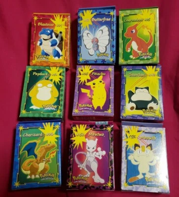 Lote de 9 Mini Puzzles Pokemon 50 Piezas Mewtwo CHARIZARD Milton Bradley NINTENDO Foto 1 de 4
