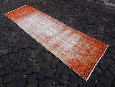 Turkish Antique rug Bohemian Area rug Oushak rug Vintage Rug Handmade Wool rug - Image 1 of 4