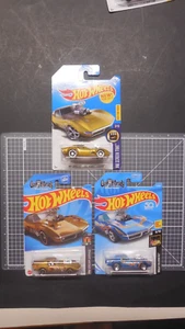 HOT WHEELS '68 CORVETTE GAS MONKEY GARAGE MAINLINE HW DREAM GARAGE LOT of 3 - Picture 1 of 5