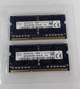 SK Hynix X2 4GB 2RX8 PC3L - 12800S-11-12-F3 RAM Speicher GEBRAUCHT - Bild 1 von 2