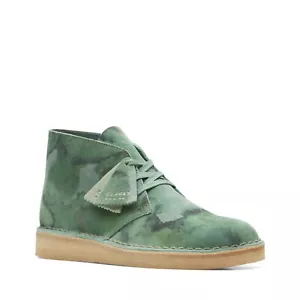 Clarks Originals Uomo camoscio mimetico verde carbone 26166172 - Foto 1 di 7