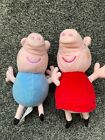 Pepper Pig And  George Soft Toy 7 - 8 inches