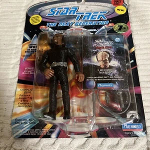 Star Trek The Next Generation Lieutenant Worf Action Figure 1994 Playmates New - Picture 1 of 7
