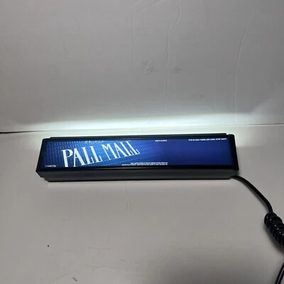 Pall Mall Cigarettes LED Light Strip Advertising Tested Works In Box - Image 1 of 4