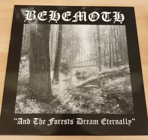 BEHEMOTH 'AND THE FORESTS DREAM ETERNALLY' UNPLAYED REISSUE VINYL LP - Picture 1 of 2