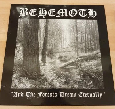 BEHEMOTH 'AND THE FORESTS DREAM ETERNALLY' UNPLAYED REISSUE VINYL LP - Image 1 of 2