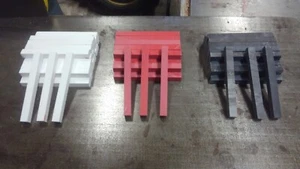 75 Pen Blanks Corian Acrylic BLACK AND RED ONLY Craft Turning Scales 1/2x5" - Picture 1 of 11