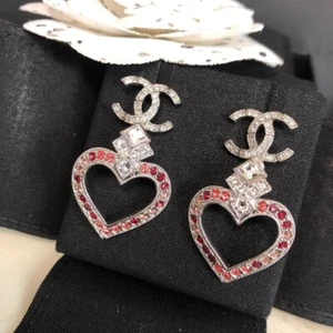 Chanel heart earrings #36 - Picture 1 of 7