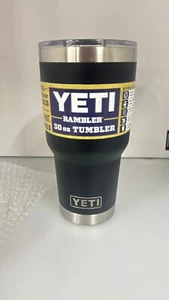 Yeti Rambler 30 oz Becher MIT MAGSLIDER DECKEL schwarz - Bild 1 von 4