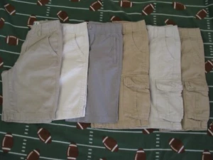 Lot of 6 Urban Pipeline boys youth size M 10 12 flat front & cargo shorts - Picture 1 of 23
